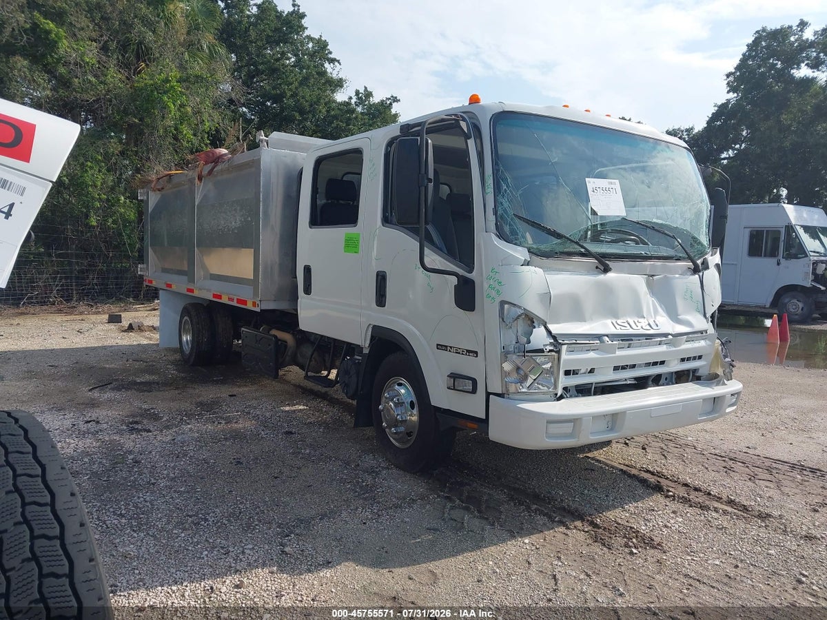 2015 ISUZU NPR DSL CREW