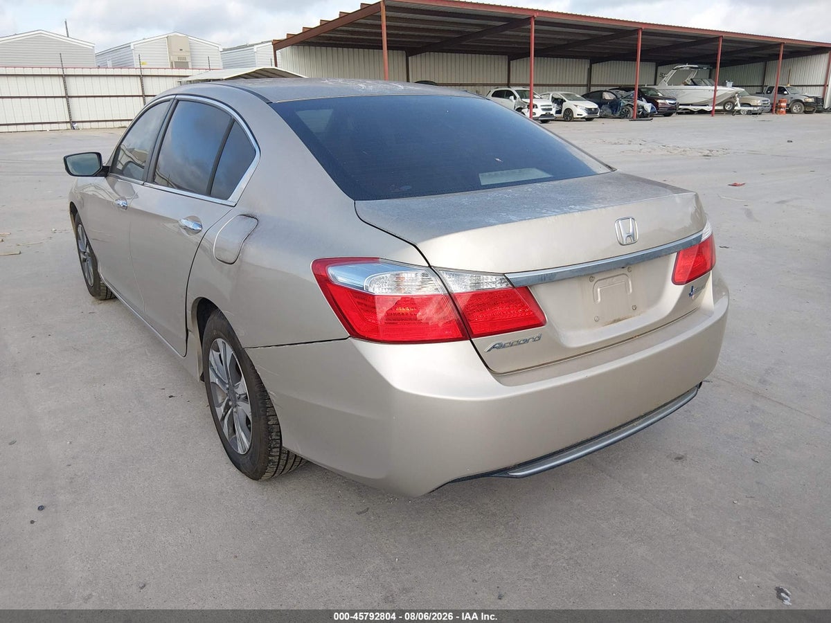 2013 HONDA ACCORD LX — снимка 3