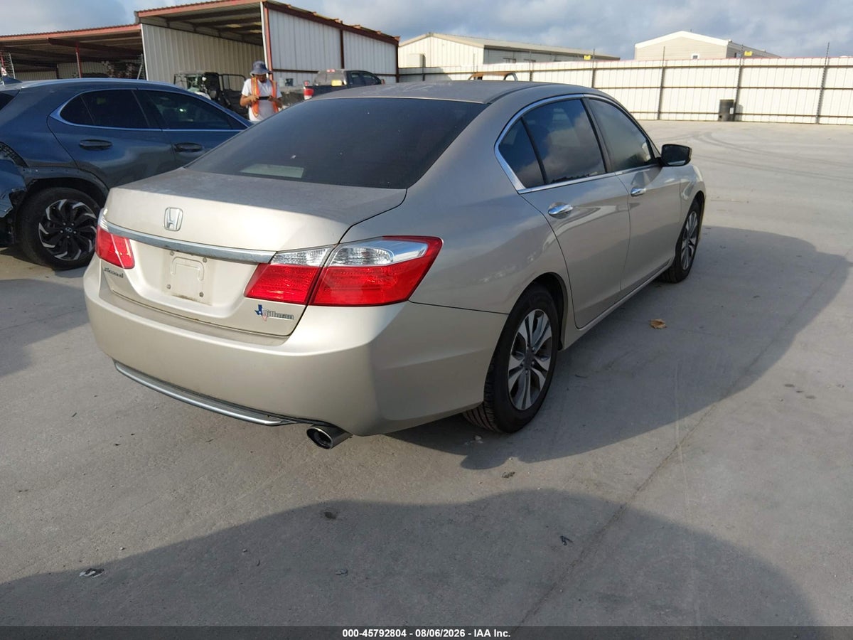 2013 HONDA ACCORD LX — снимка 4