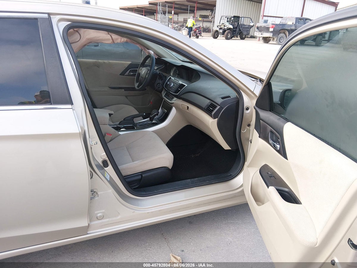 2013 HONDA ACCORD LX — снимка 5