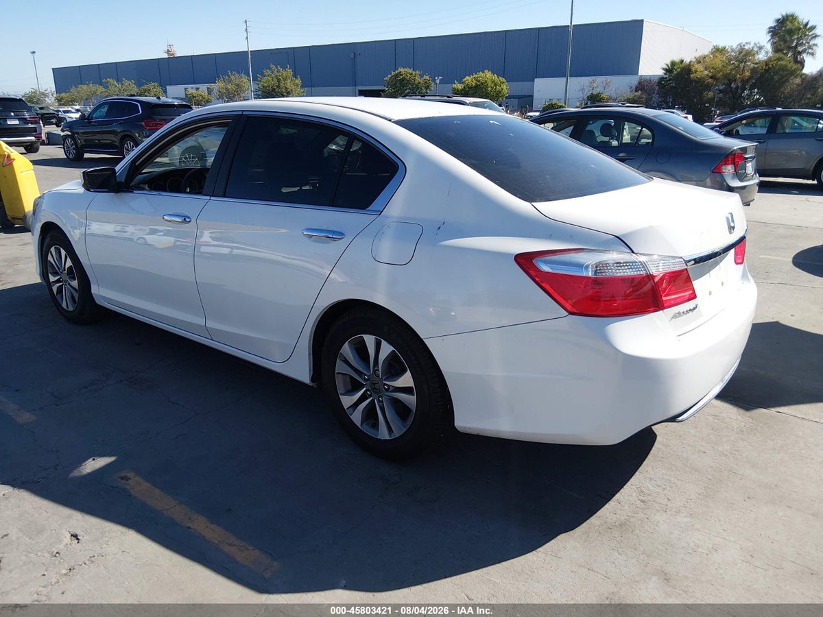 2014 HONDA ACCORD LX — снимка 3