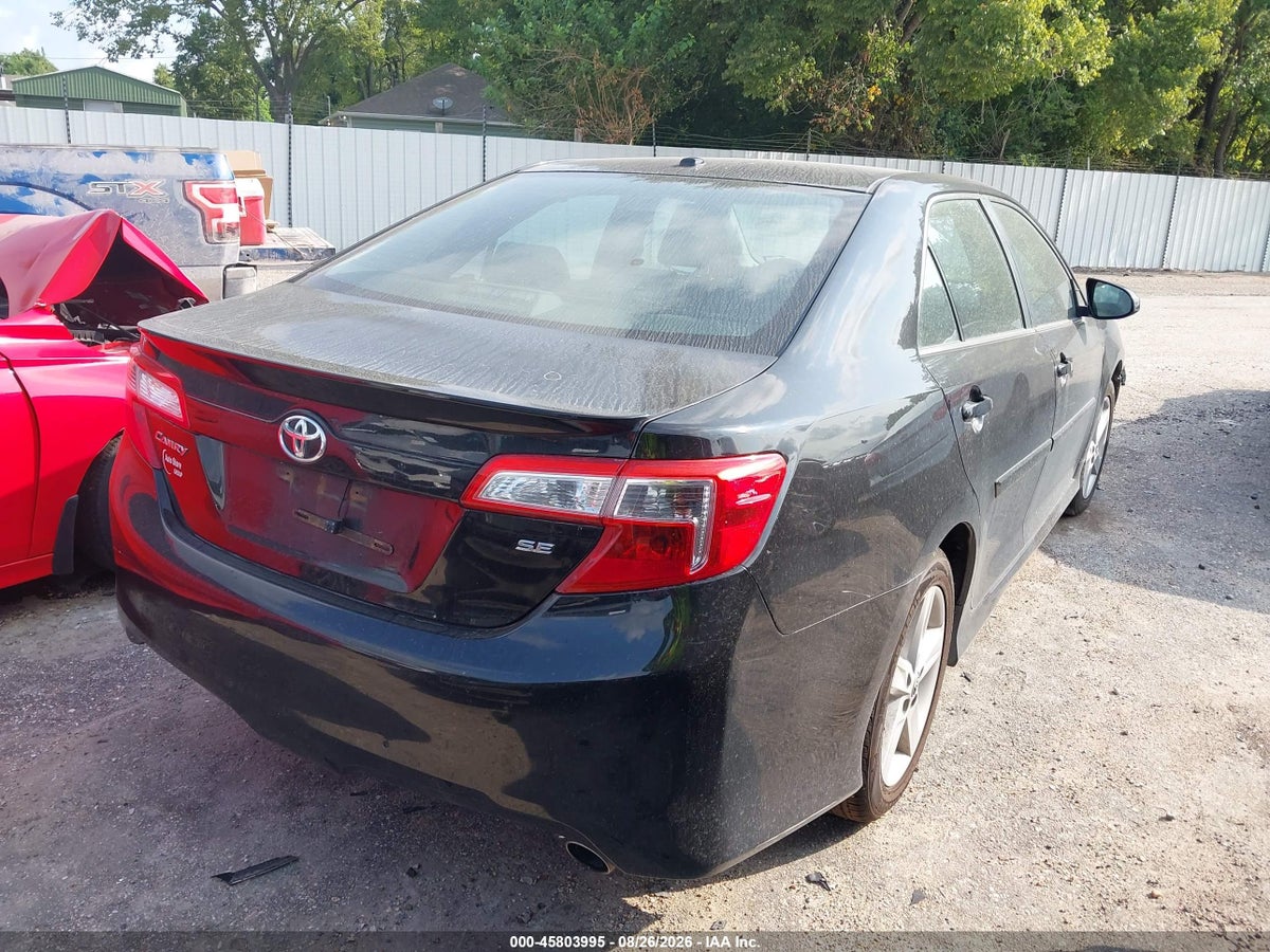 2013 TOYOTA CAMRY SE — снимка 4