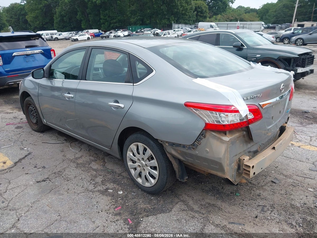 2014 NISSAN SENTRA S — снимка 3
