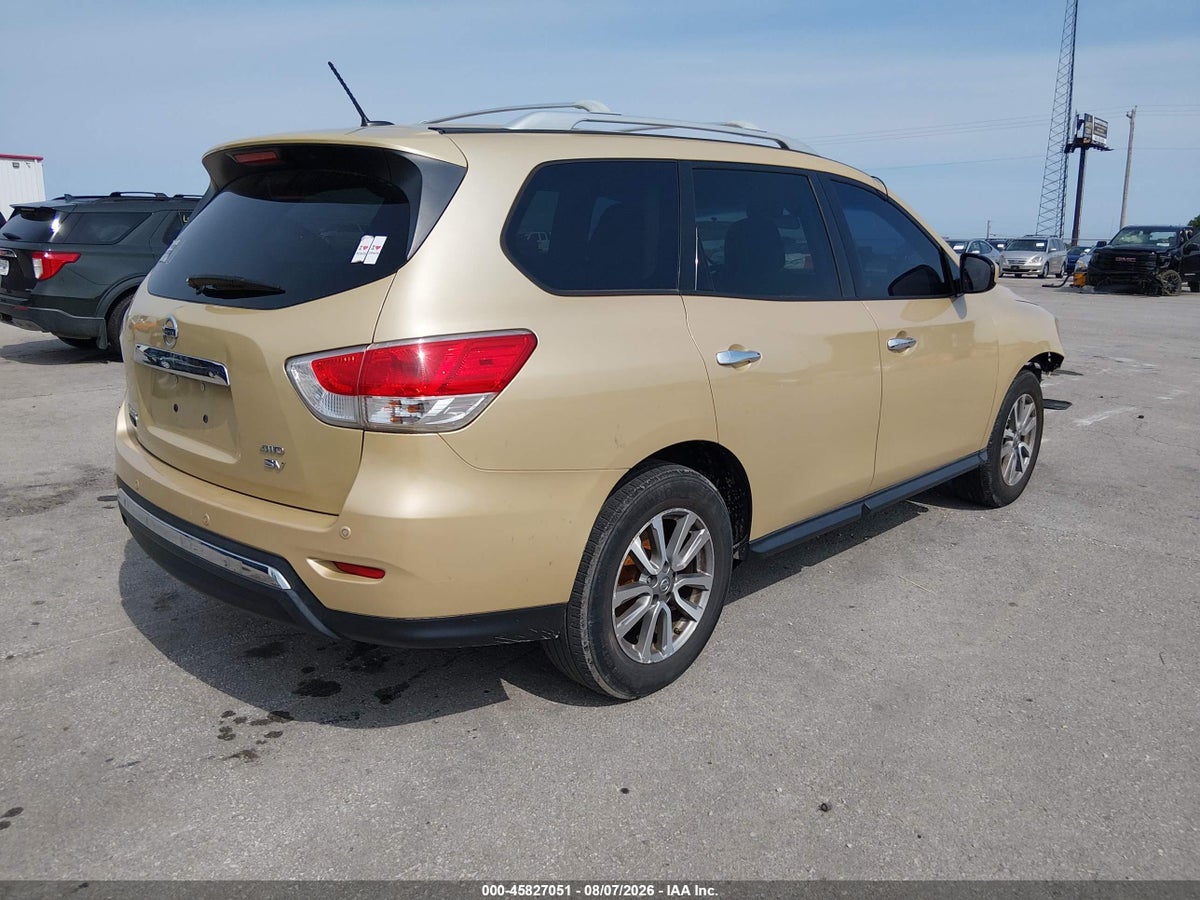 2013 NISSAN PATHFINDER SV — снимка 4