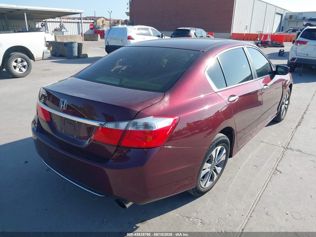 2014 HONDA ACCORD LX — снимка 4