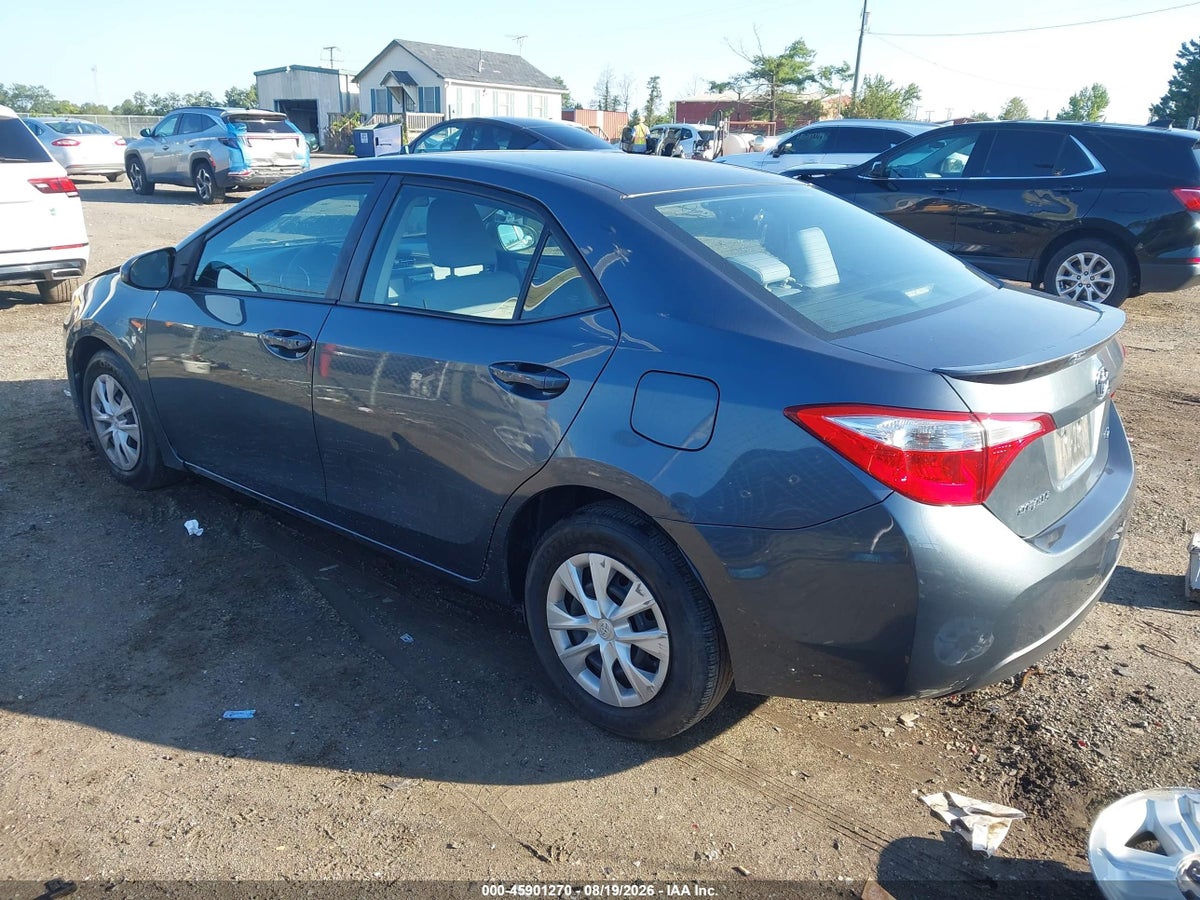 2014 TOYOTA COROLLA LE ECO — снимка 3