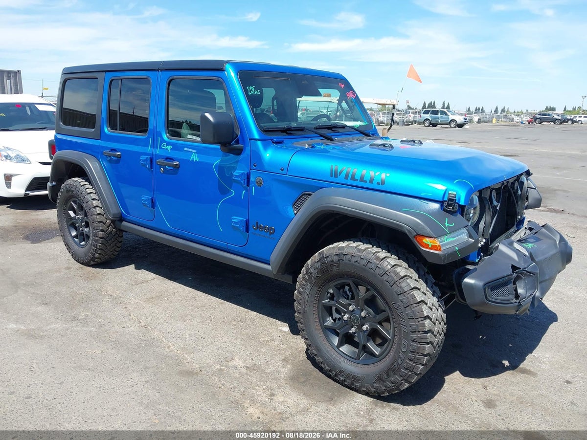 2026 JEEP WRANGLER WILLYS 4X4