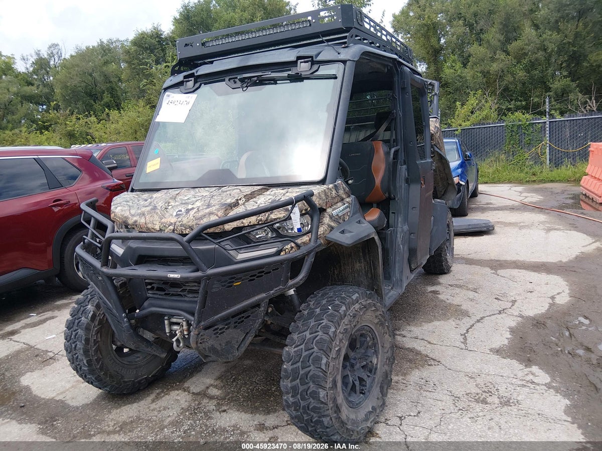 2022 CAN-AM DEFENDER MAX LIMITED CAB HD10 — снимка 2