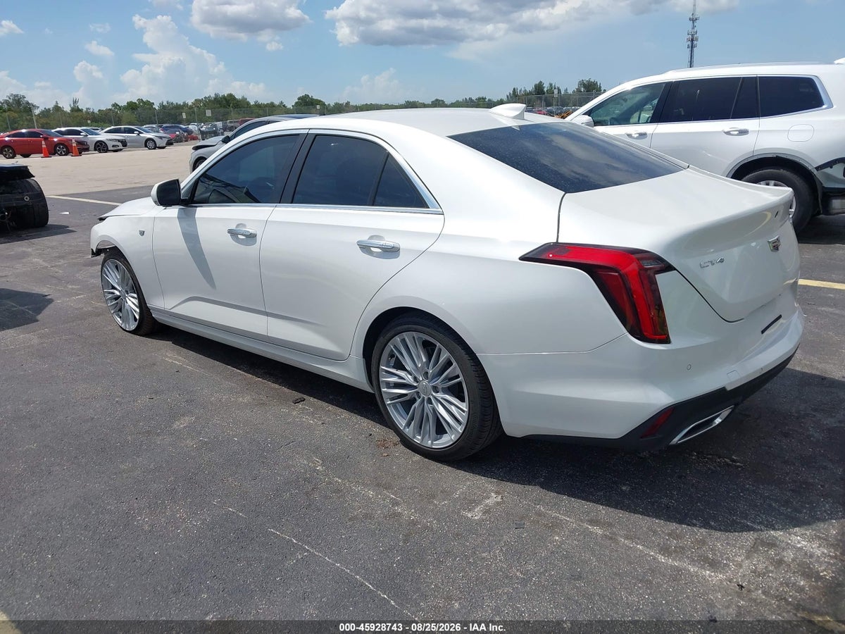 2025 CADILLAC CT4 PREMIUM LUXURY RWD — снимка 3