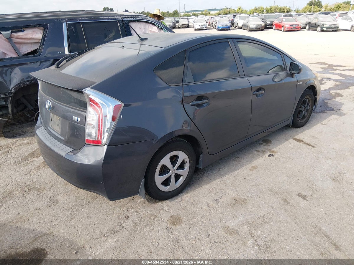 2012 TOYOTA PRIUS THREE — снимка 4