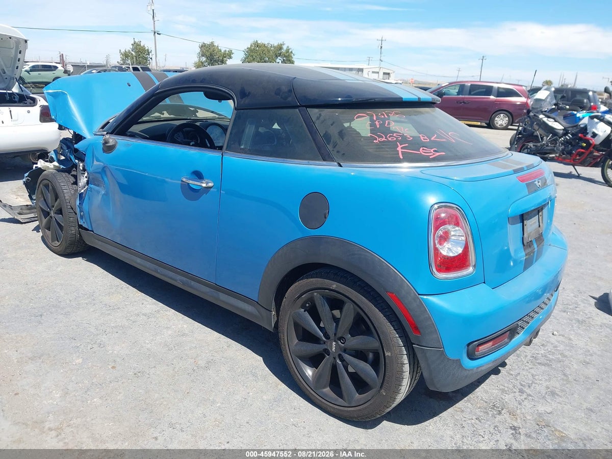 2013 MINI COUPE COOPER S — снимка 3