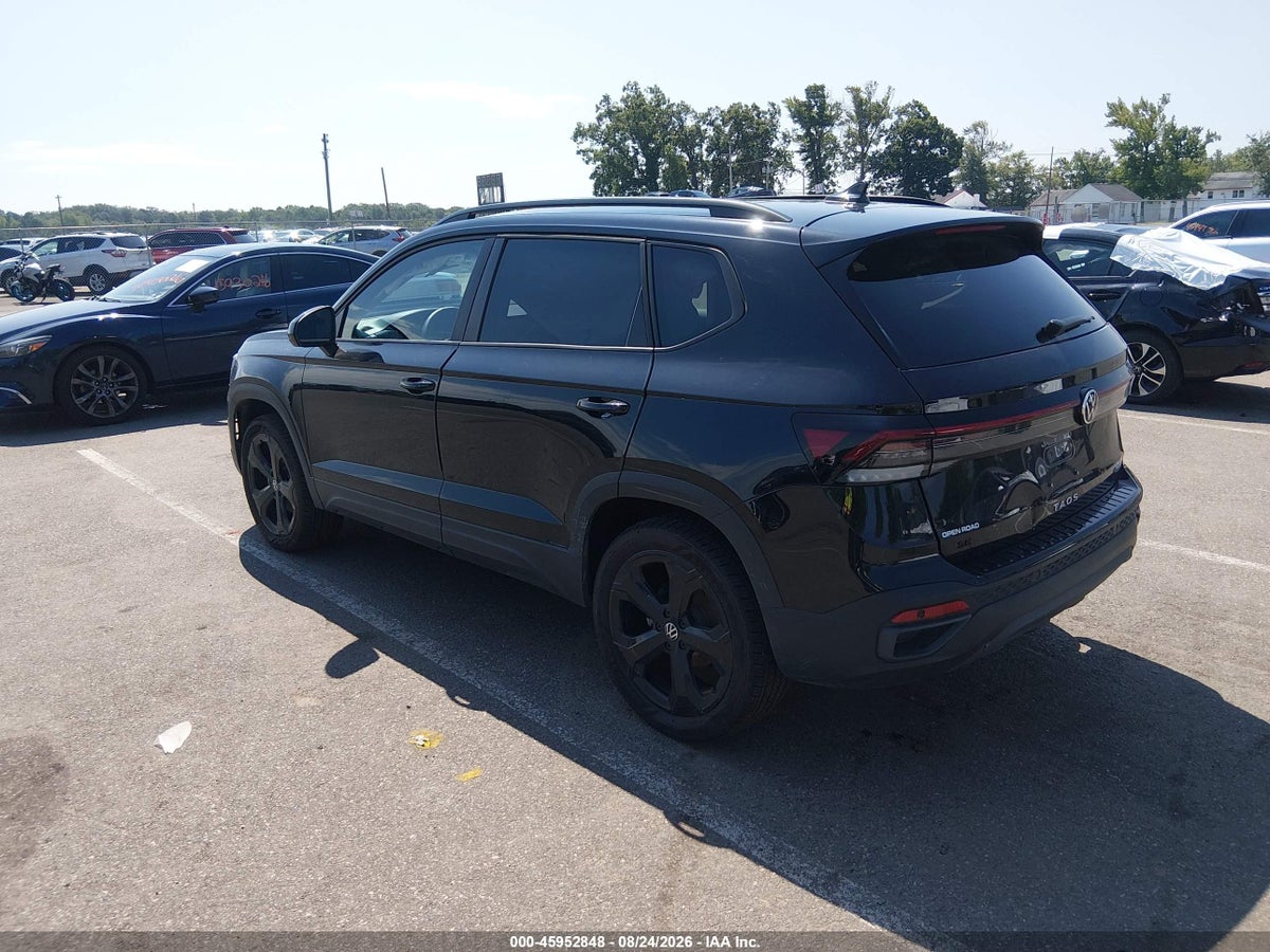 2026 VOLKSWAGEN TAOS SE BLACK — снимка 3