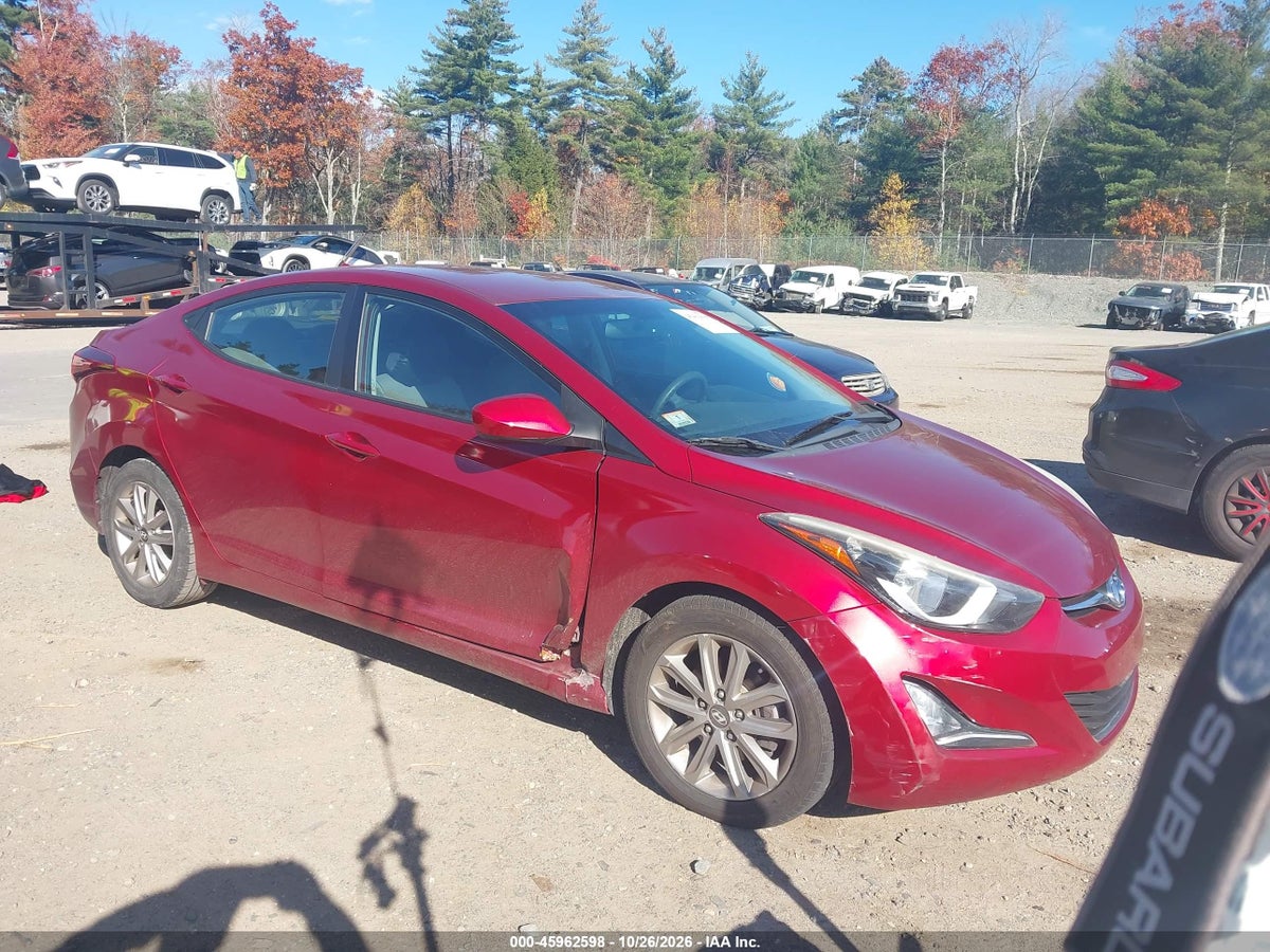2016 HYUNDAI ELANTRA SE