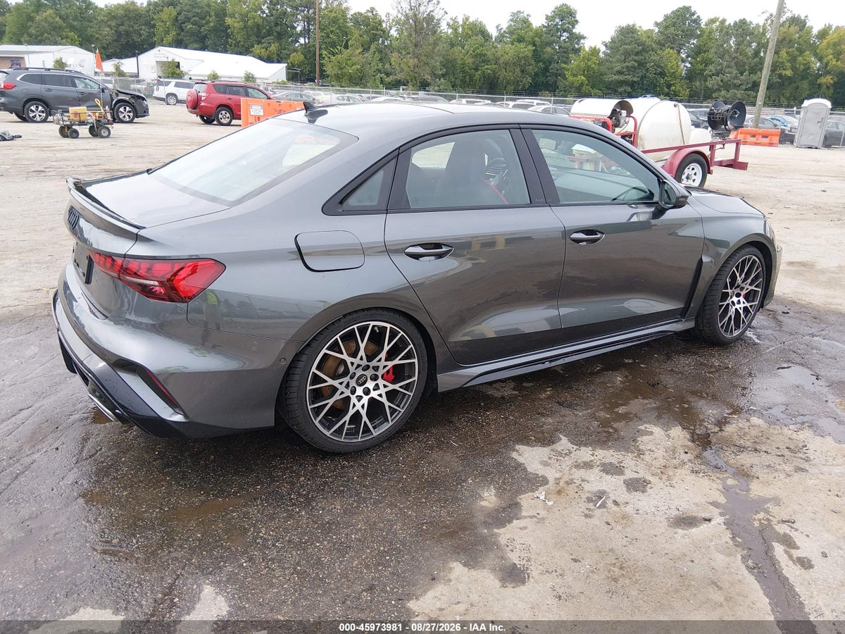 2026 AUDI RS 3 TFSI QUATTRO S TRONIC — photo 4