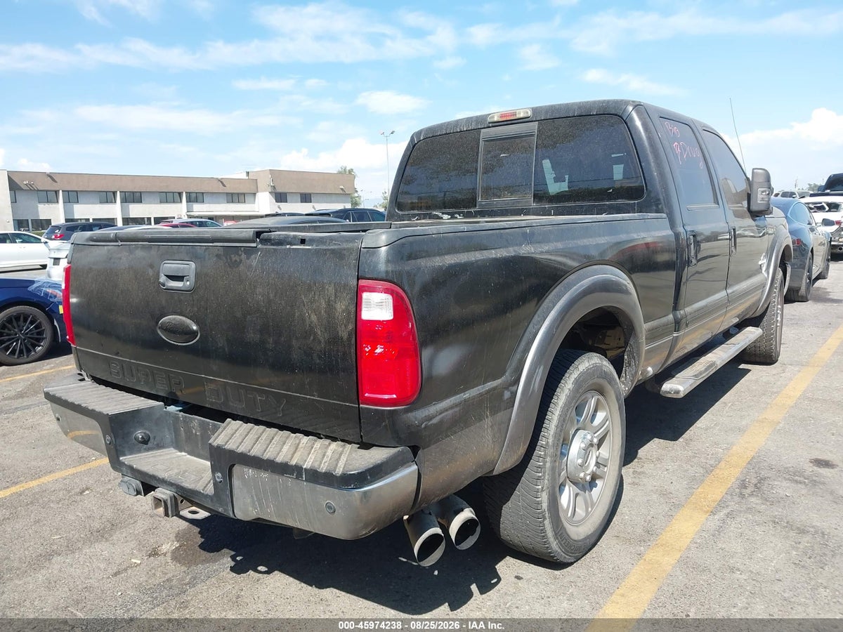 2012 FORD SUPER DUTY F-250 SRW LARIAT — снимка 4