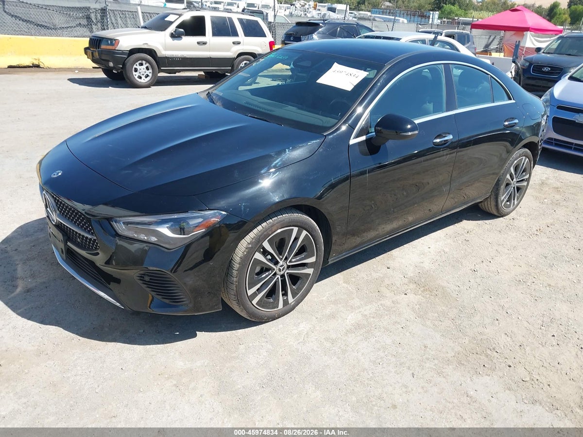 2025 MERCEDES-BENZ CLA 250 COUPE — photo 2