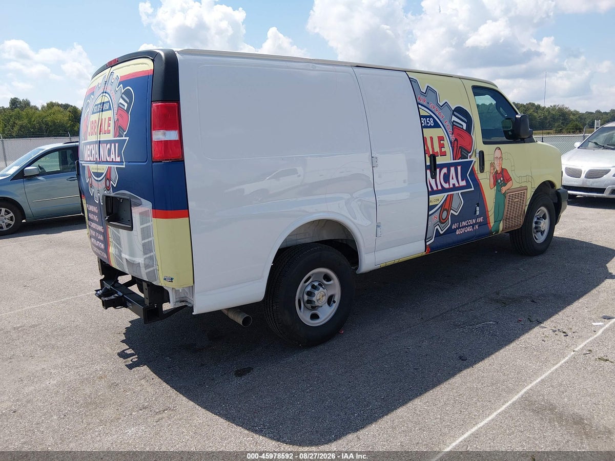 2025 CHEVROLET EXPRESS CARGO RWD 2500 REGULAR WHEELBASE WT — снимка 4