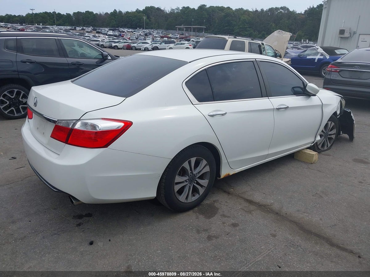 2013 HONDA ACCORD LX — снимка 4