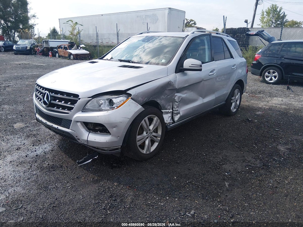 2013 MERCEDES-BENZ ML 350 BLUETEC 4MATIC — снимка 2