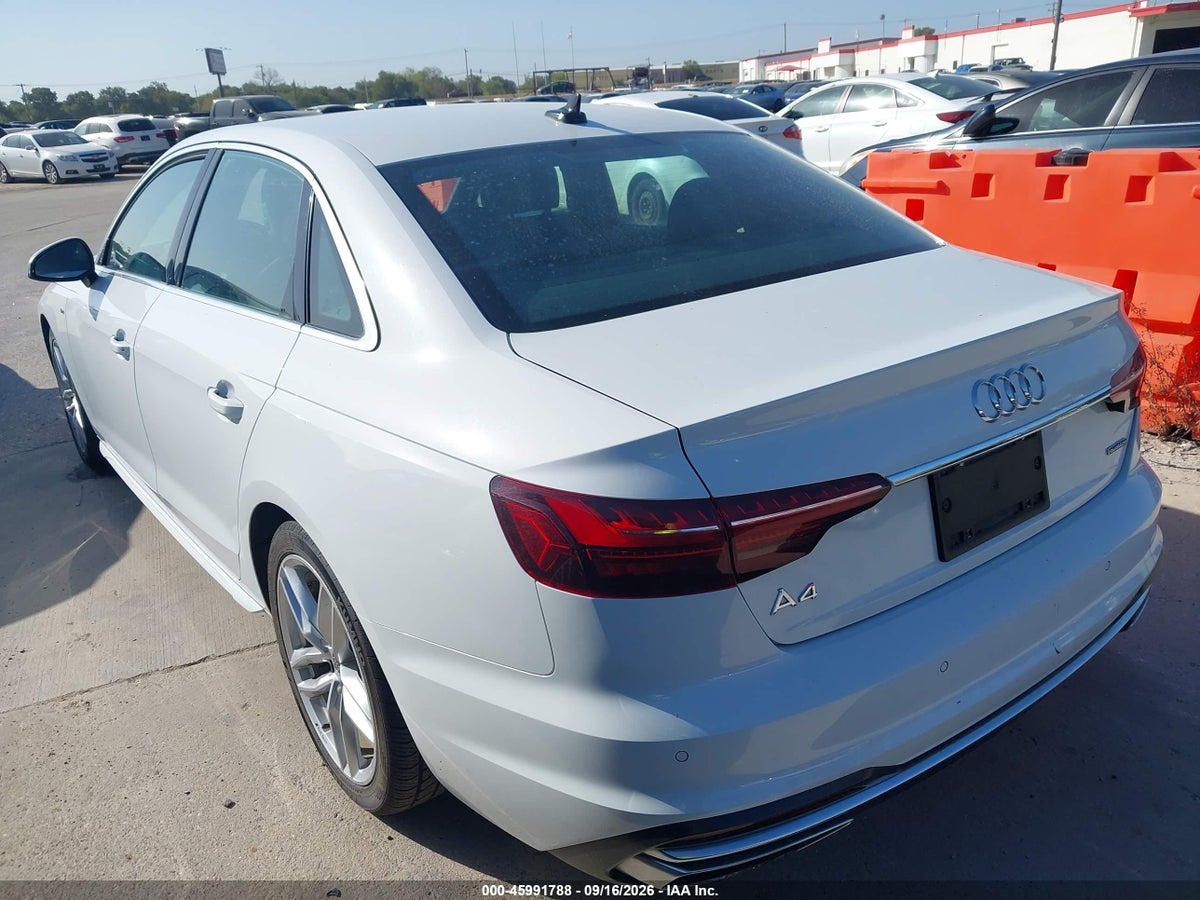 2024 AUDI A4 PREMIUM PLUS 45 TFSI S LINE QUATTRO S TRONIC — снимка 3