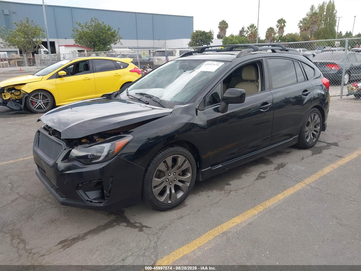 2012 SUBARU IMPREZA 2.0I SPORT LIMITED — снимка 2