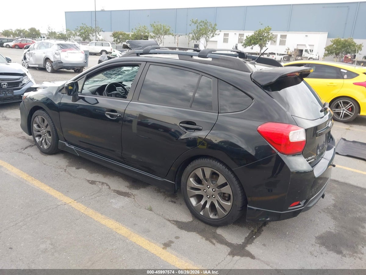 2012 SUBARU IMPREZA 2.0I SPORT LIMITED — снимка 3