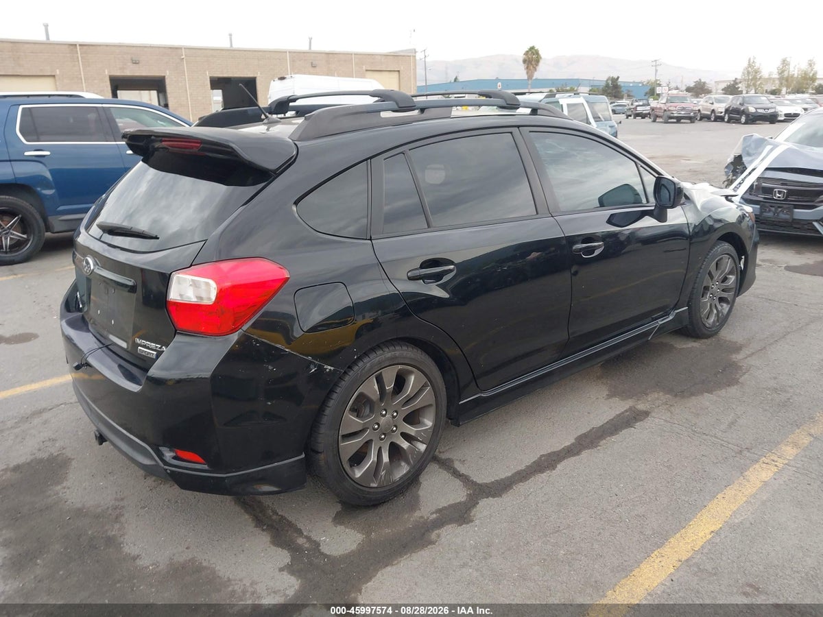 2012 SUBARU IMPREZA 2.0I SPORT LIMITED — снимка 4