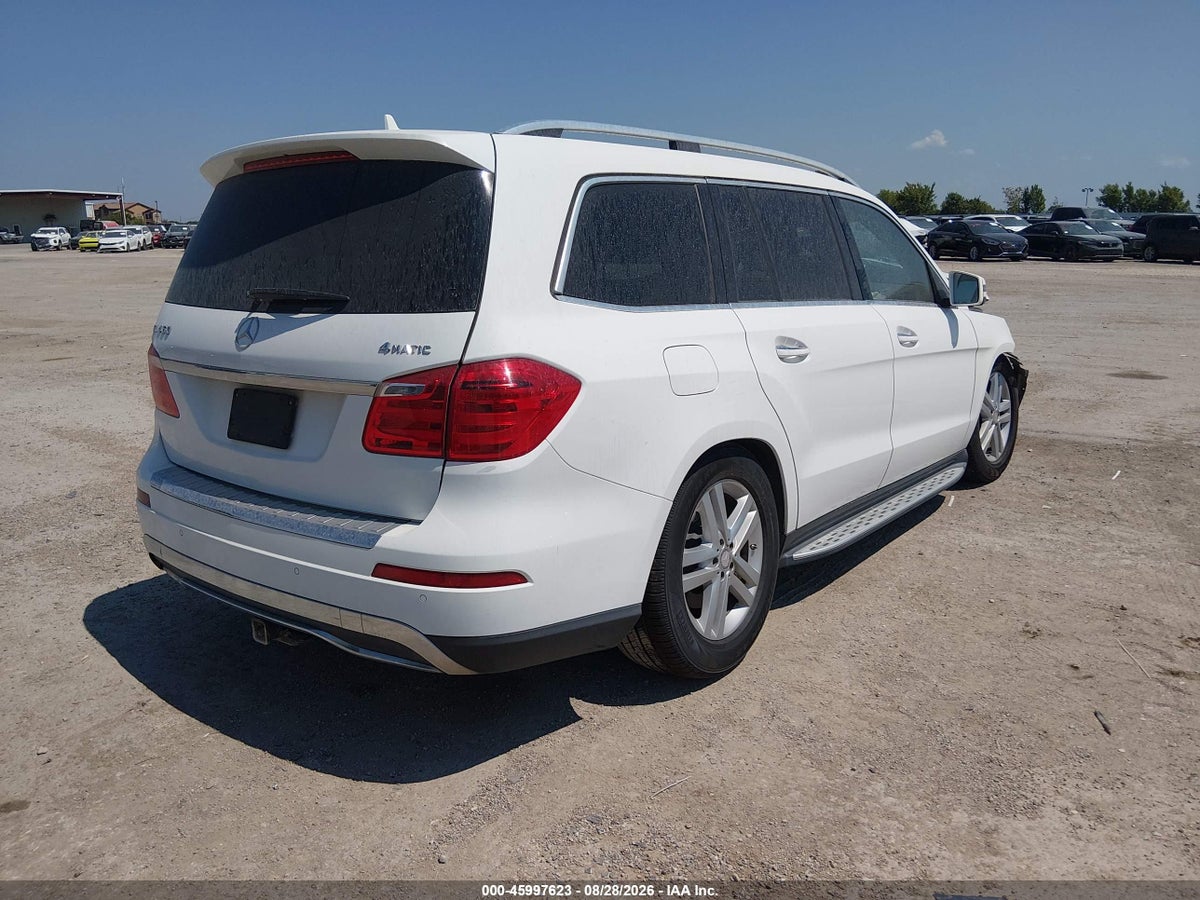 2016 MERCEDES-BENZ GL 450 4MATIC — снимка 4