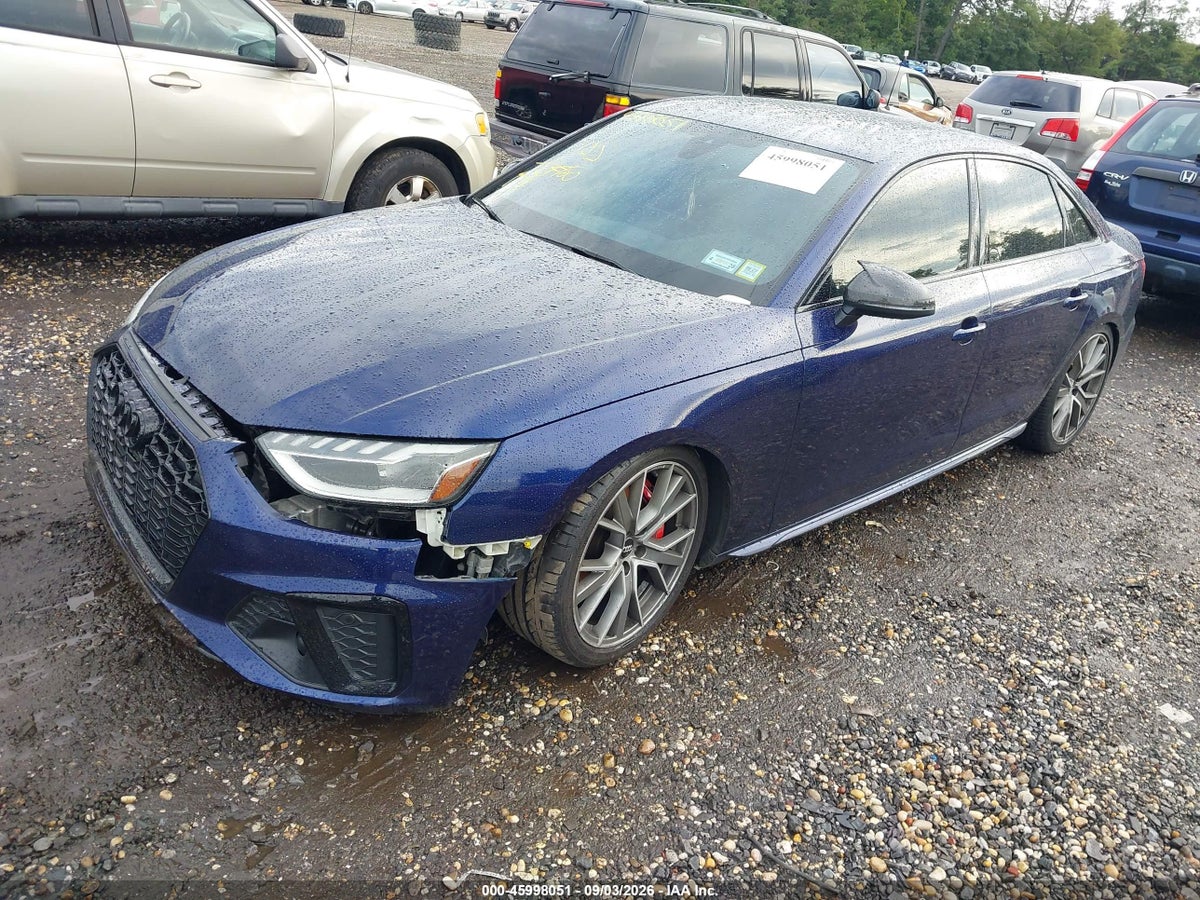 2021 AUDI S4 PREMIUM PLUS TFSI QUATTRO TIPTRONIC — снимка 2