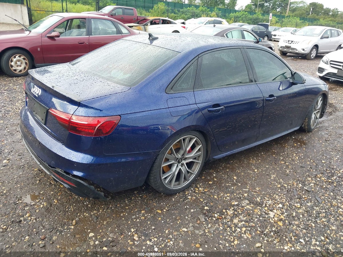 2021 AUDI S4 PREMIUM PLUS TFSI QUATTRO TIPTRONIC — снимка 4