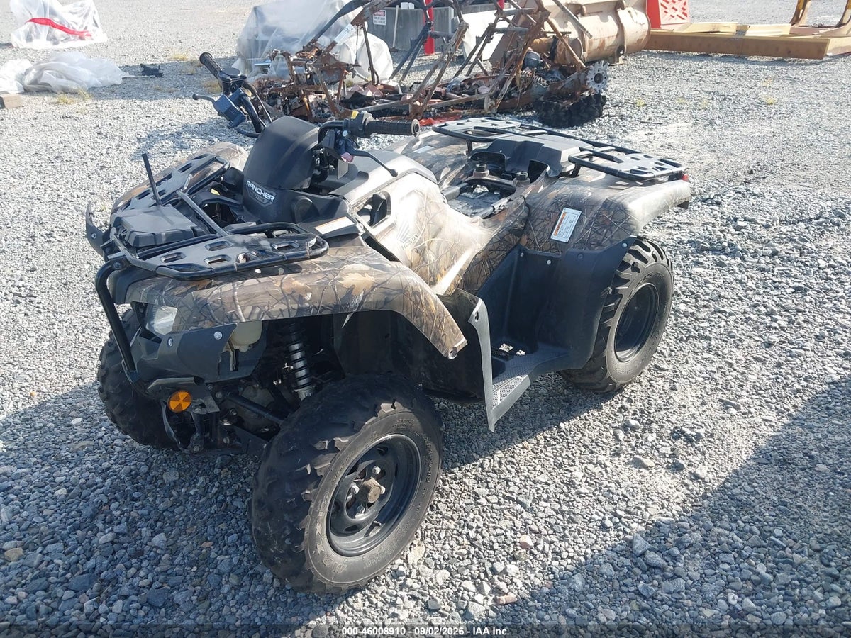 2022 HONDA TRX420 FM — снимка 2