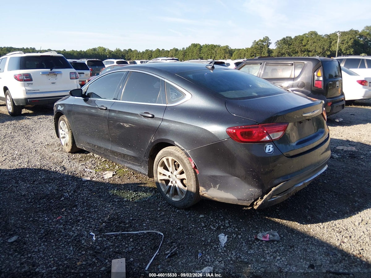 2017 CHRYSLER 200 LIMITED PLATINUM — photo 3
