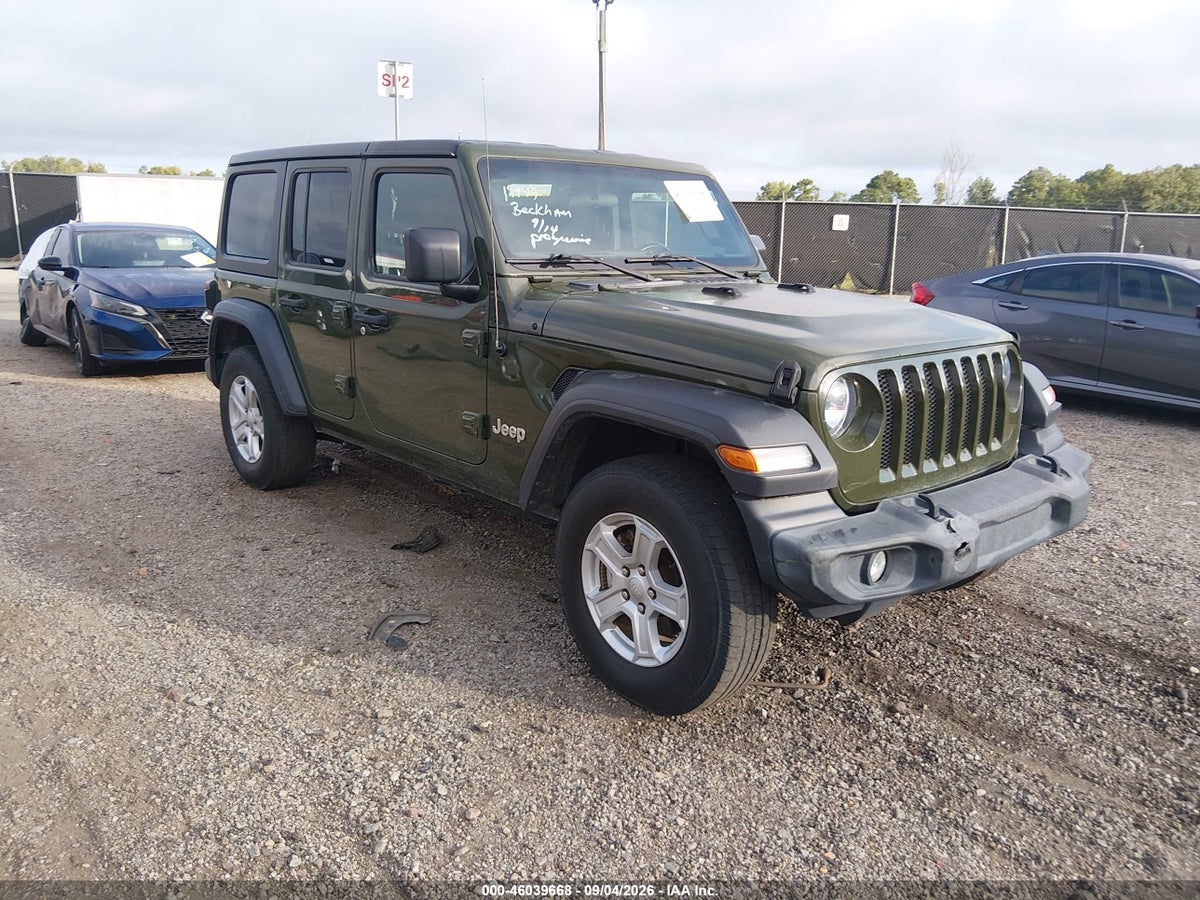 2020 JEEP WRANGLER UNLIMITED SPORT S 4X4