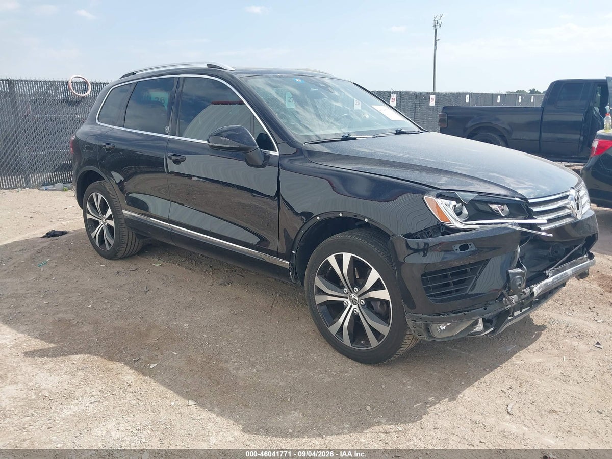 2017 VOLKSWAGEN TOUAREG V6 WOLFSBURG EDITION