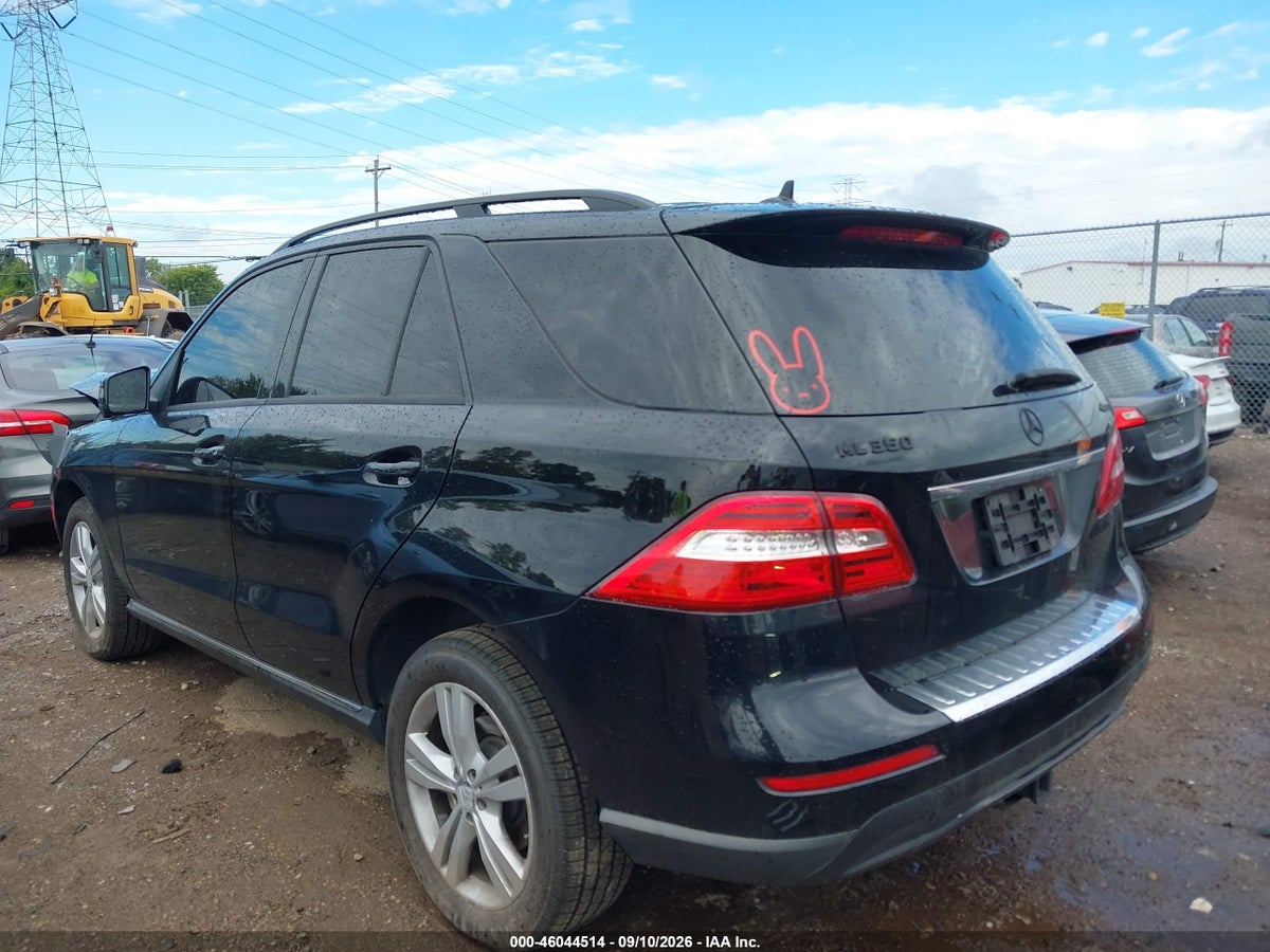 2015 MERCEDES-BENZ ML 350 4MATIC — снимка 3