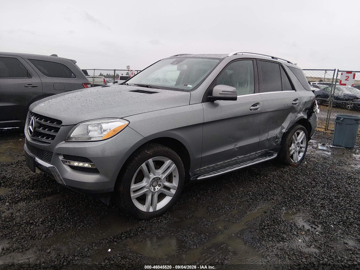 2015 MERCEDES-BENZ ML 350 4MATIC — снимка 2