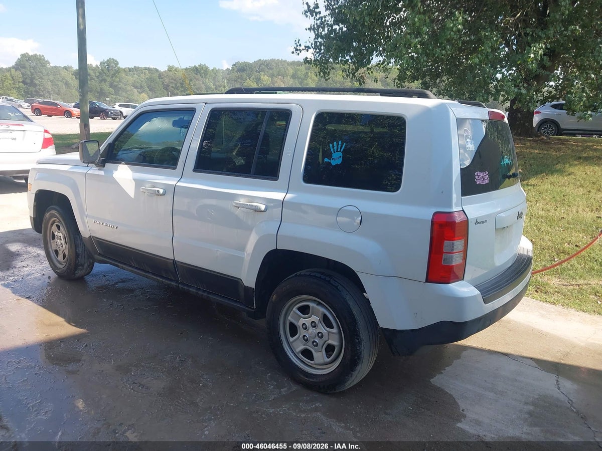 2017 JEEP PATRIOT SPORT FWD — photo 3