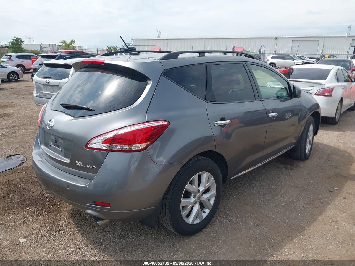 2014 NISSAN MURANO SL — снимка 4