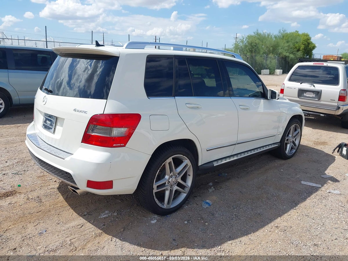 2012 MERCEDES-BENZ GLK 350 4MATIC — снимка 4