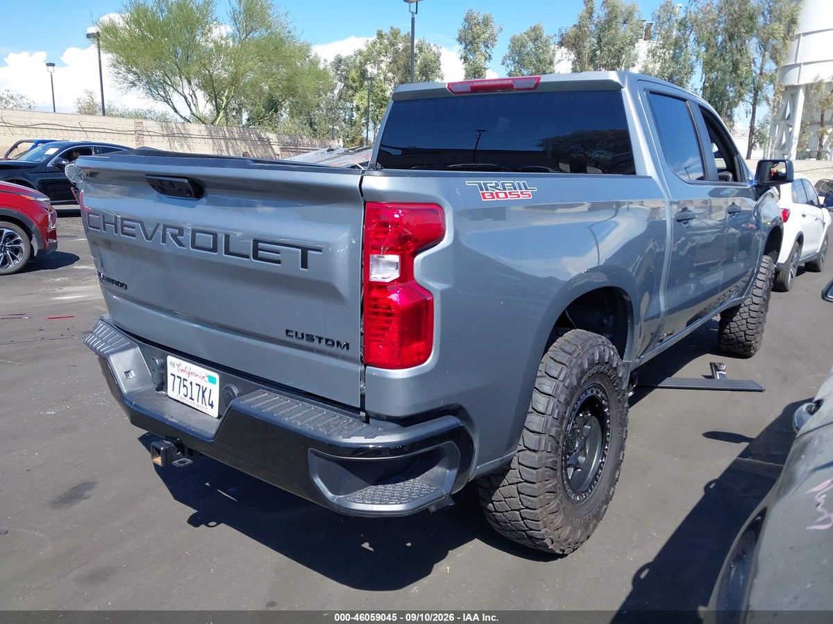 2026 CHEVROLET SILVERADO 1500 4WD SHORT BED CUSTOM TRAIL BOSS — снимка 4