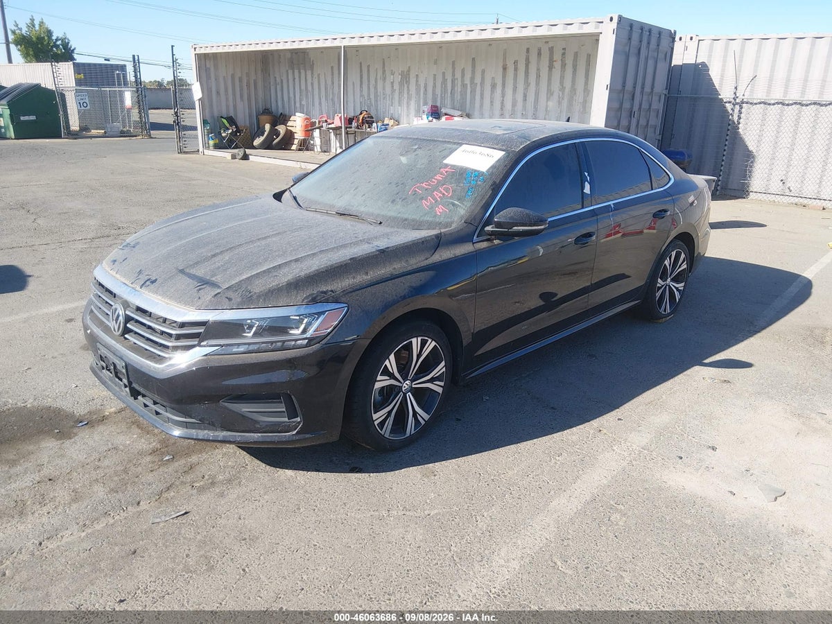 2022 VOLKSWAGEN PASSAT 2.0T SE — снимка 2