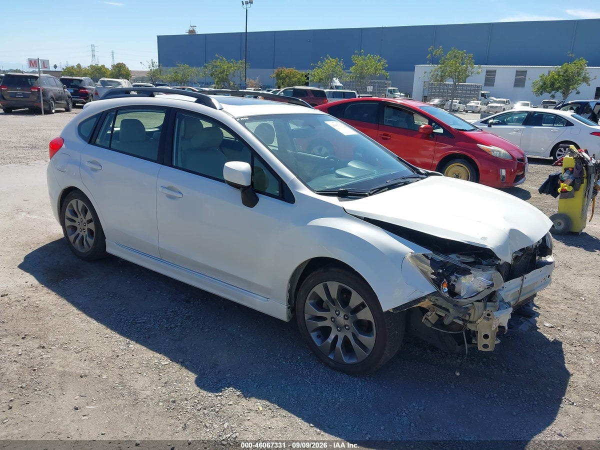 2013 SUBARU IMPREZA 2.0I SPORT LIMITED