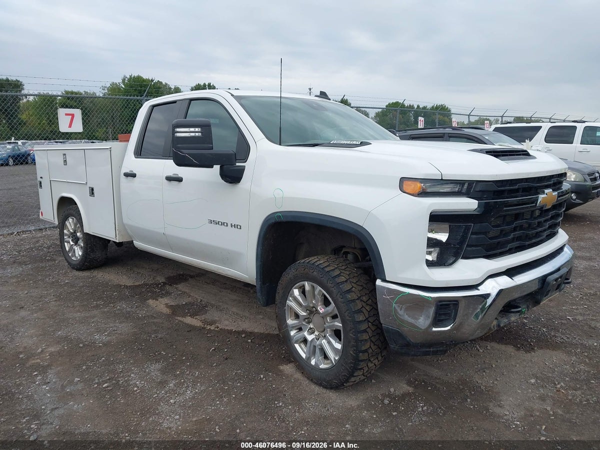 2025 CHEVROLET SILVERADO 3500HD 4WD LONG BED WORK TRUCK