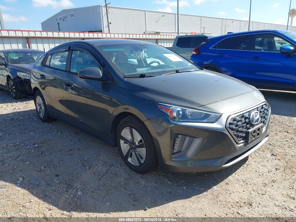 2022 HYUNDAI IONIQ HYBRID BLUE