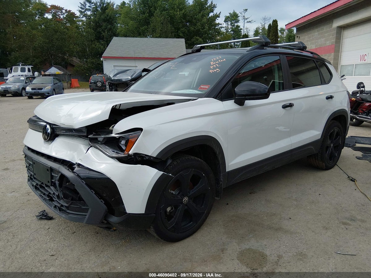 2026 VOLKSWAGEN TAOS SE BLACK — снимка 2