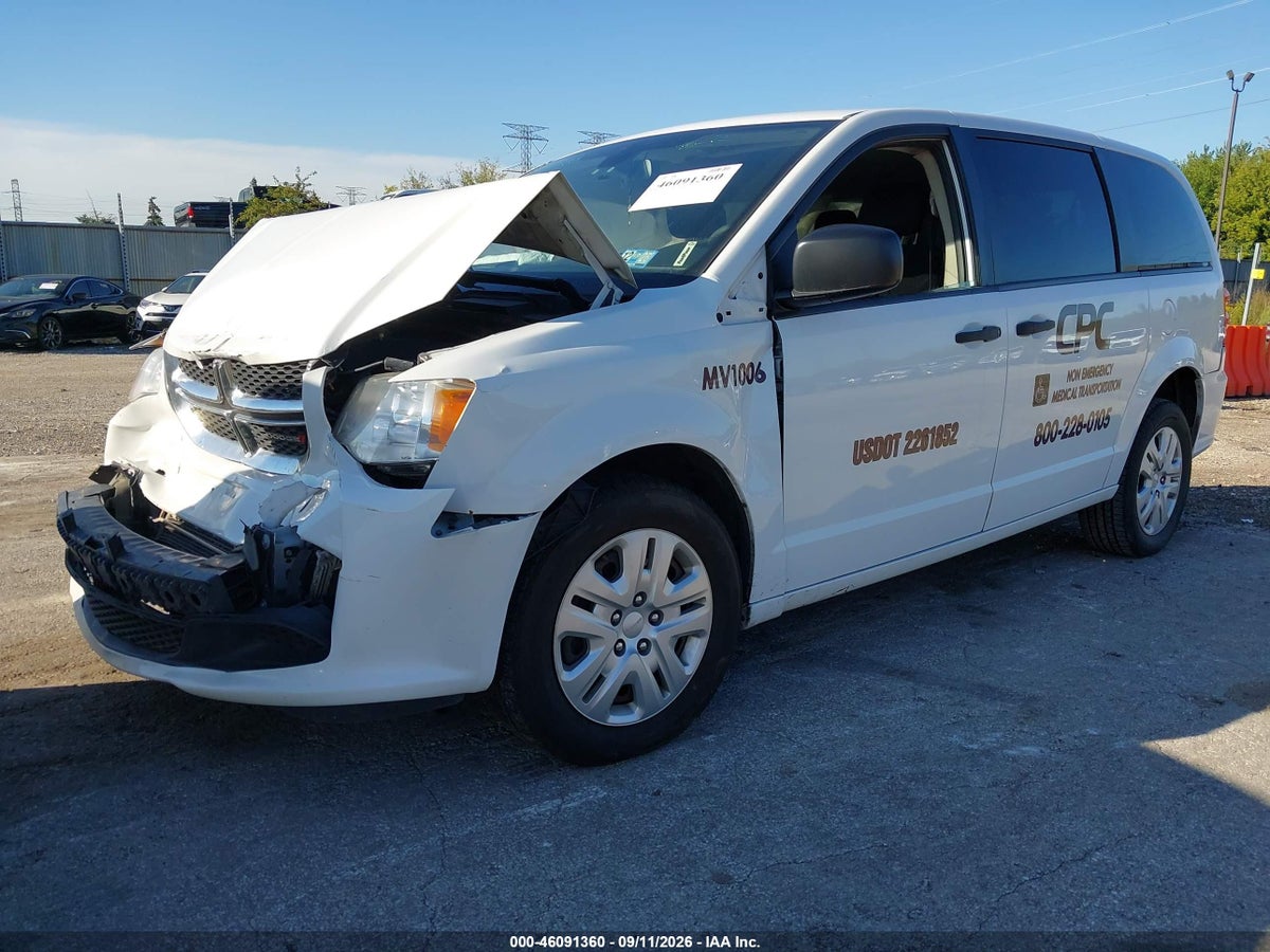 2020 DODGE GRAND CARAVAN SE — снимка 2