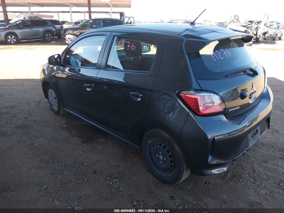 2024 MITSUBISHI MIRAGE ES/LE — снимка 3