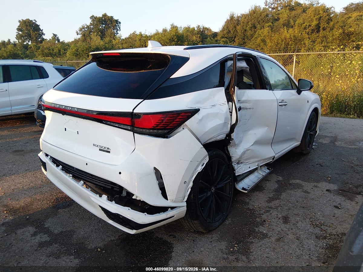 2026 LEXUS RX 500H F SPORT PERFORMANCE — photo 4