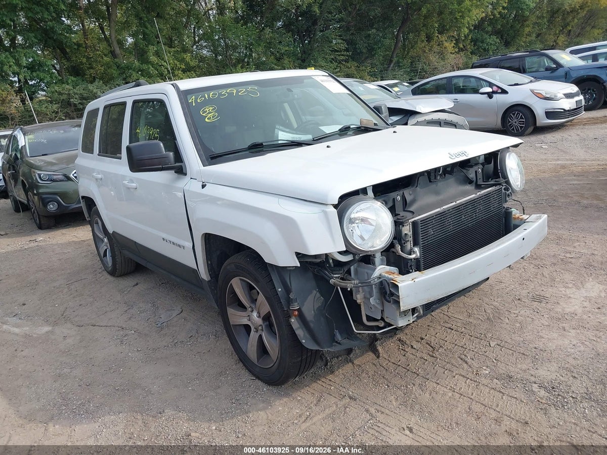 2017 JEEP PATRIOT HIGH ALTITUDE FWD