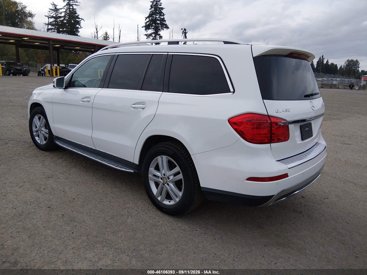 2016 MERCEDES-BENZ GL 450 4MATIC — photo 3